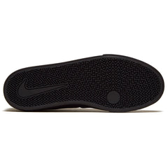 Nike SB Chron 2 Canvas Shoes - Black/Black/Black