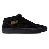 Vans Skate Half Cab Shoes - Black/Mustard