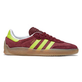 Adidas Puig Samba Shoes - Maroon/Semi Solar Yellow/Shadow Red