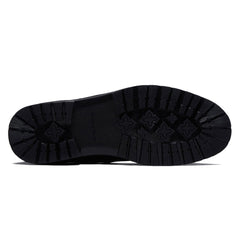 Hours Is Yours Cohiba PD Dollin Lug Loafer Shoes Shoes - Black Suede