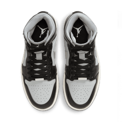 Women's Air Jordan 1 Mid SE "Black Chrome"