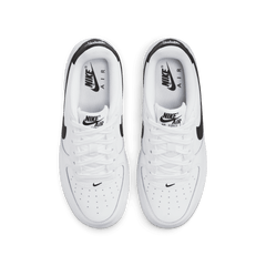 Big Kids' Nike Air Force 1 "White Black"