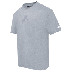 Men's Pro Standard NFL Detroit Lions Reverse French Terry Cotton Jersey Drop Shoulder Tee