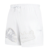 Men's Pro Standard NFL Detroit Lions White Out Woven Shorts