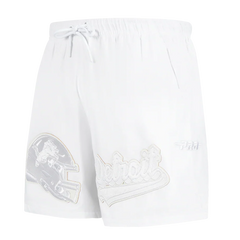 Men's Pro Standard NFL Detroit Lions White Out Woven Shorts