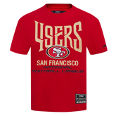 Men's Pro Standard NFL San Francisco 49ers City Tour 2.0 Drop Shoulder Tee