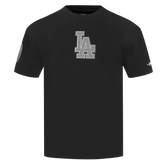 Men's Pro Standard MLB LA Dodgers Reverse French Terry Cotton Jersey Drop Shoulder Tee
