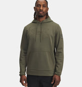 Men's Under Amour Freedom Fleece Emboss Hoodie "Marine OD Green"