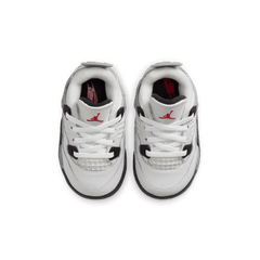 Baby/Toddler Jordan 4 Retro "White Cement" (TD)