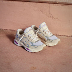 Mens Asics Gel-NYC 2.0 (White/Cream)
