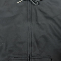 The Closet Inc Women's Fleece Zipper Plain Black