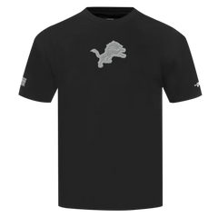 Men's Pro Standard NFL Detroit Lions Reverse French Terry Cotton Jersey Drop Shoulder Tee