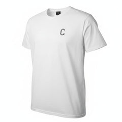 Men's The Closet Inc. Plain T-Shirt (White-Blk Logo)