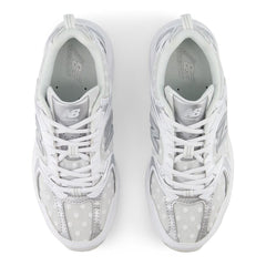 Men's/Women's New Balance 530 "White Silver Metallic Polka Dots"