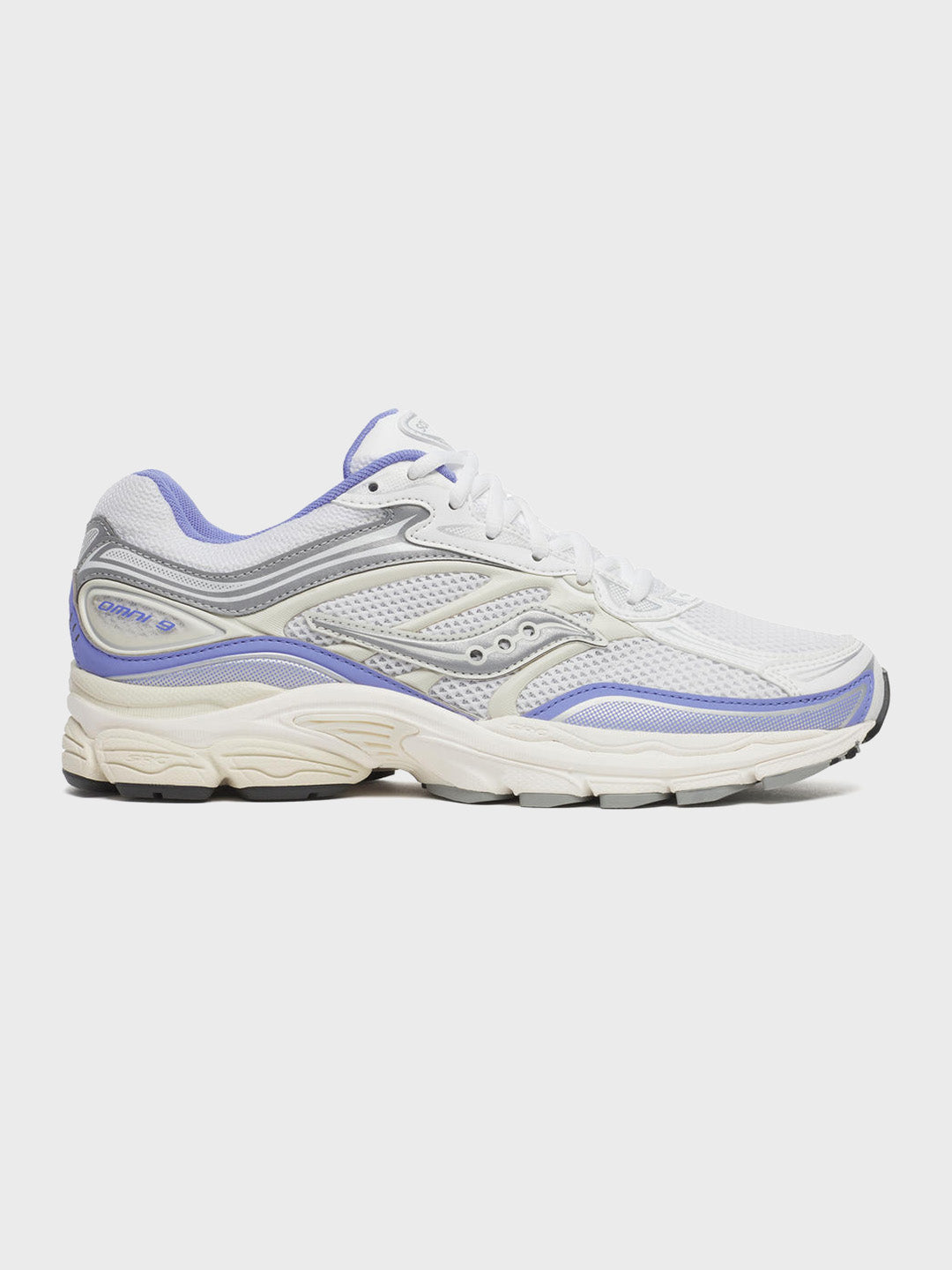 Saucony Progrid Omni 9 Sneakers | White/Purple