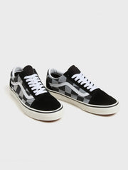 Vans Old Skool Sneakers | Mono Checkerboard Black